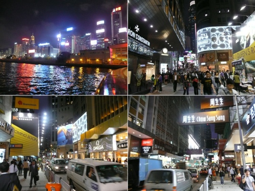 Hong Kong by night Hong Kong by night